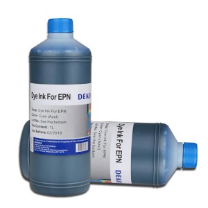 Tinta Corante Azul - Deko - Epson - 1L - Bulk Ink