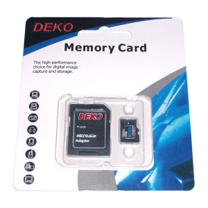 Cartão de Memória Micro SD 32GB - DEKO