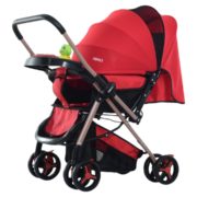 CARRINHO DE BEBE VERMELHO COM PRETO 601-1 CARRINHO DE BEBE VERMELHO COM PRETO 601-1
