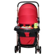 CARRINHO DE BEBE VERMELHO COM PRETO 601-1 CARRINHO DE BEBE VERMELHO COM PRETO 601-1